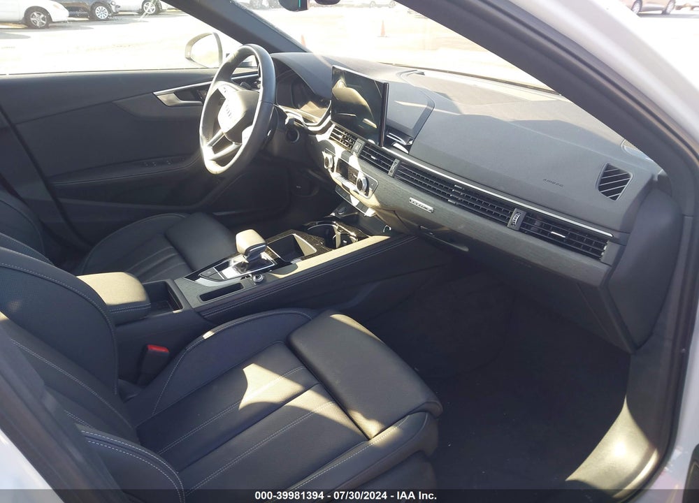 2023 AUDI A4 PREMIUM PLUS 45 TFSI S LINE QUATTRO S TRONIC VIN: WAUEAAF46PN006009