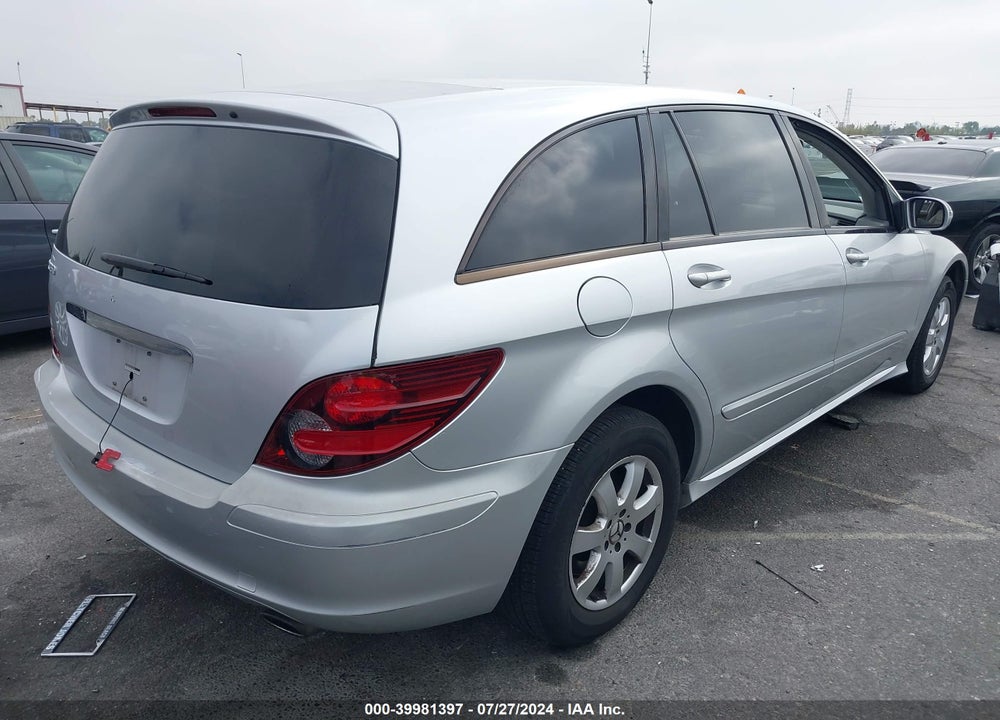 2006 MERCEDES-BENZ R 350 4MATIC VIN: 4JGCB65E46A012035