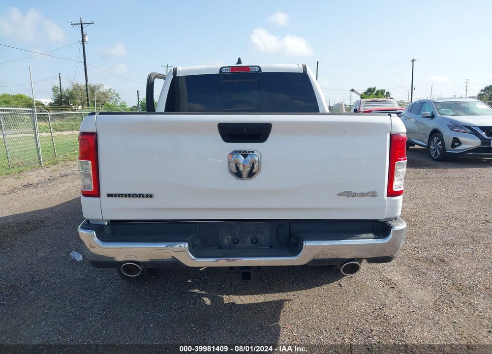 2023 RAM 1500 BIG HORN 4X4 5'7 BOX VIN: 1C6SRFFT3PN621093
