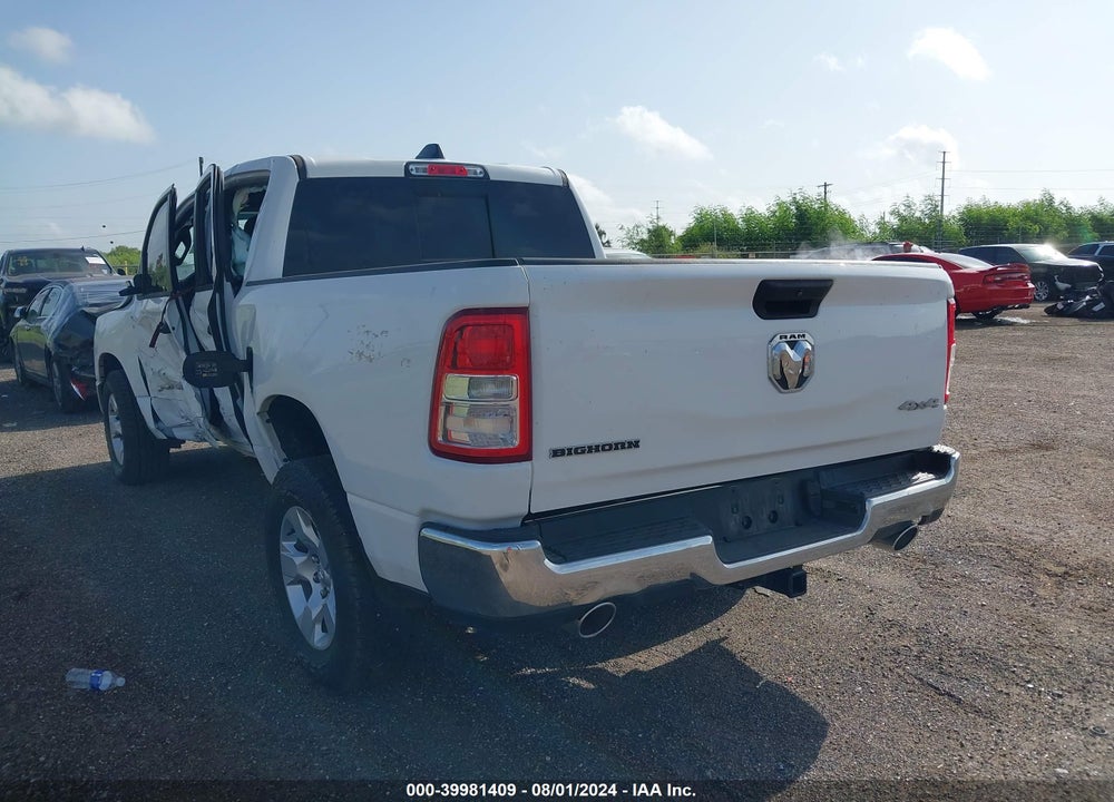2023 RAM 1500 BIG HORN 4X4 5'7 BOX VIN: 1C6SRFFT3PN621093