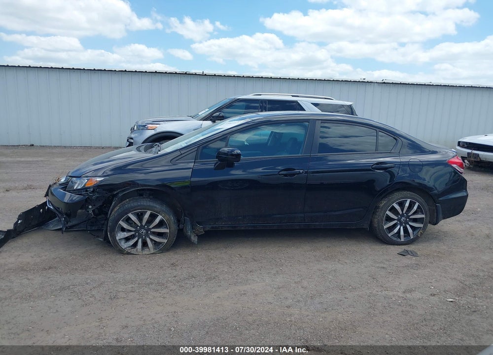 2015 HONDA CIVIC EX-L VIN: 19XFB2F95FE055467