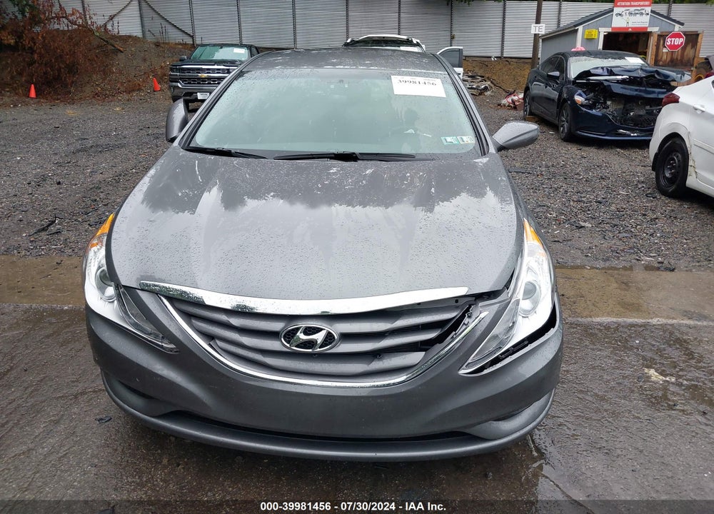 2012 HYUNDAI SONATA GLS VIN: 5NPEB4AC4CH450130
