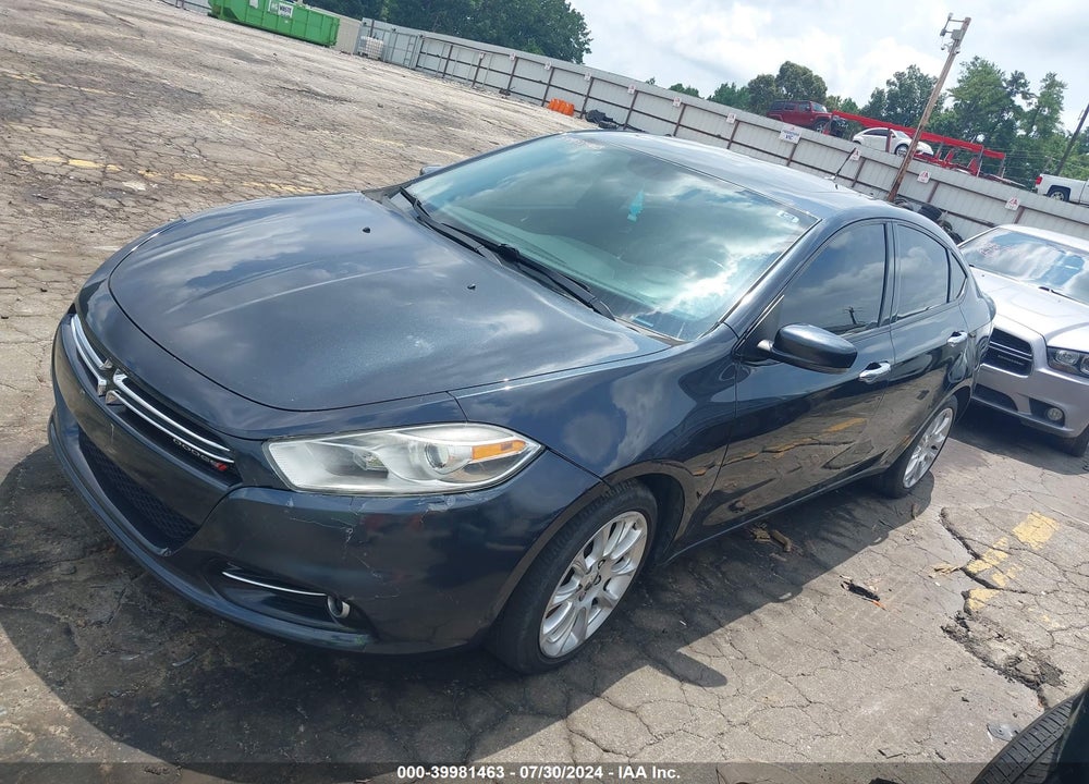2014 DODGE DART LIMITED VIN: 1C3CDFCB0ED673165