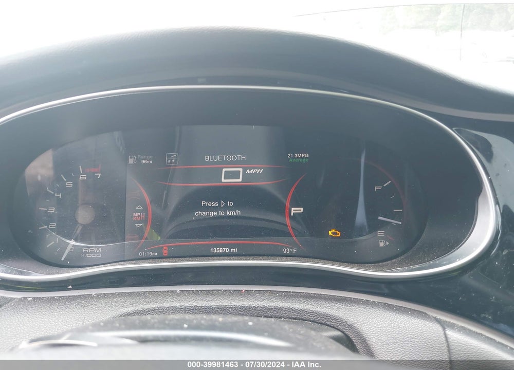 2014 DODGE DART LIMITED VIN: 1C3CDFCB0ED673165