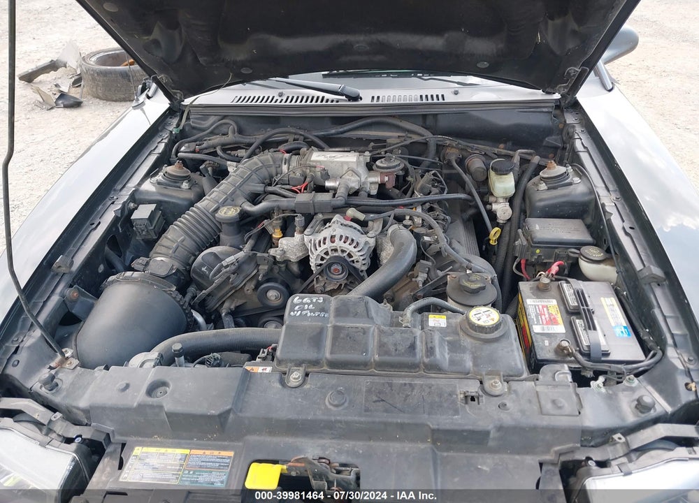 2002 FORD MUSTANG GT VIN: 1FAFP42X92F213073