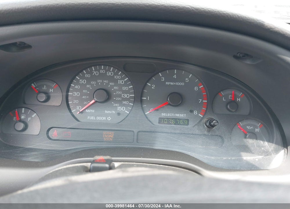 2002 FORD MUSTANG GT VIN: 1FAFP42X92F213073