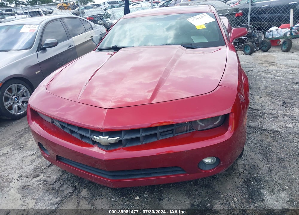 2013 CHEVROLET CAMARO 2LT VIN: 2G1FC1E3XD9147991