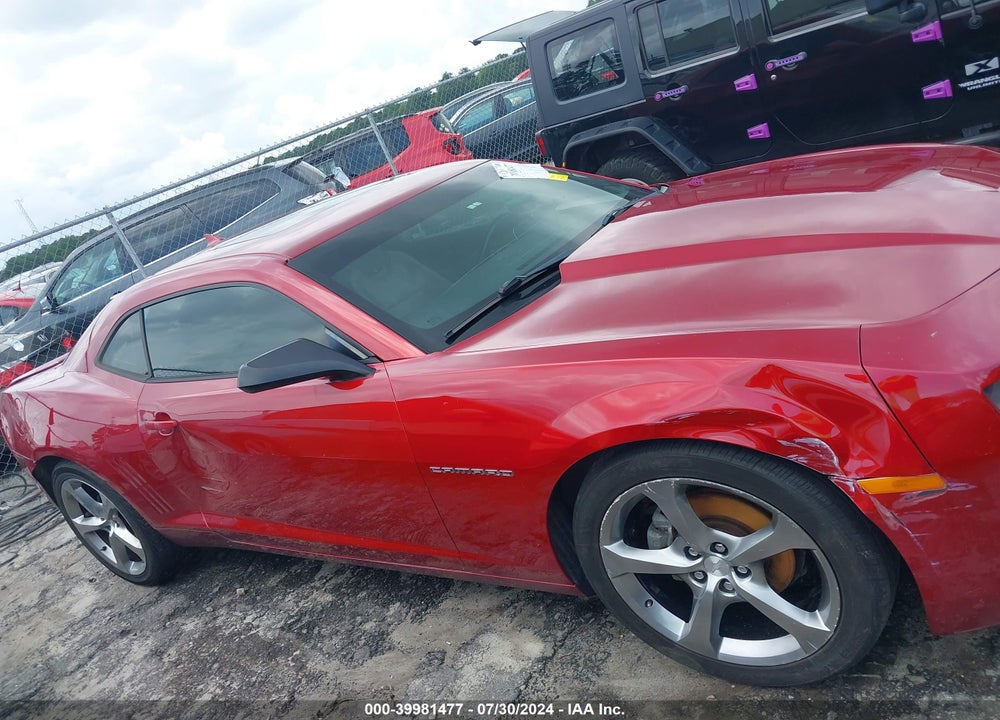 2013 CHEVROLET CAMARO 2LT VIN: 2G1FC1E3XD9147991