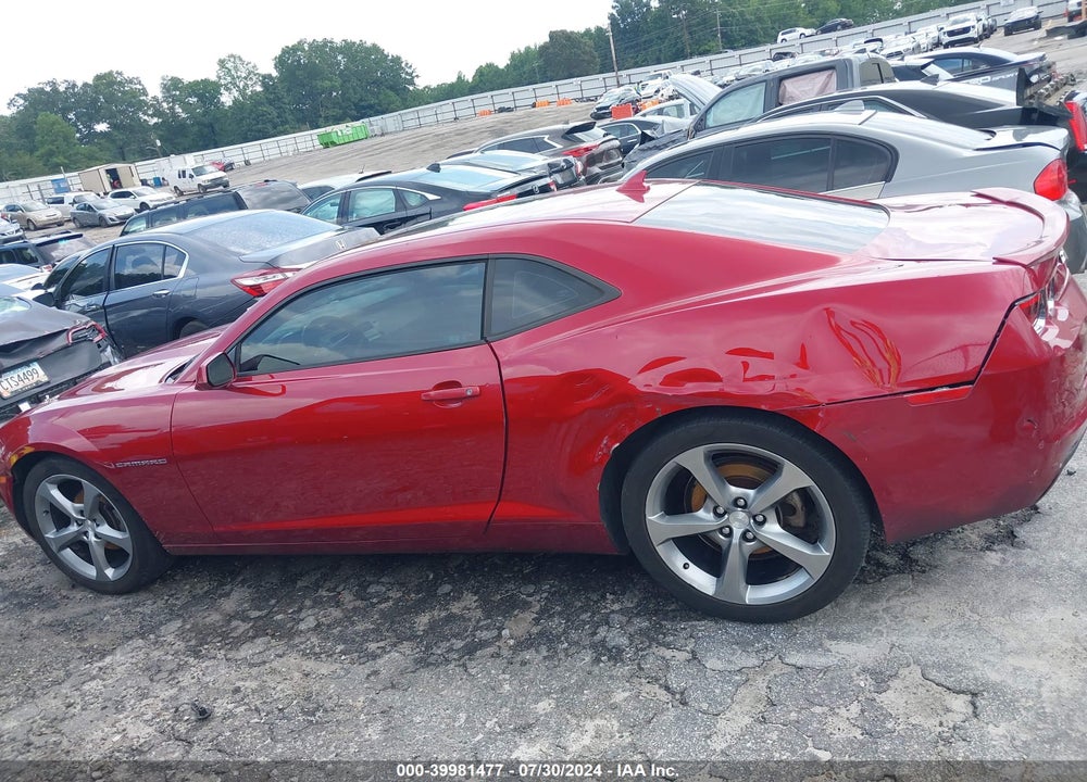 2013 CHEVROLET CAMARO 2LT VIN: 2G1FC1E3XD9147991