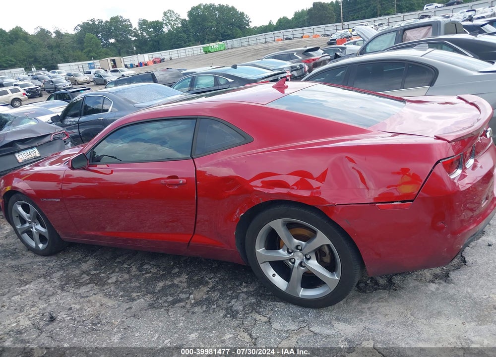2013 CHEVROLET CAMARO 2LT VIN: 2G1FC1E3XD9147991