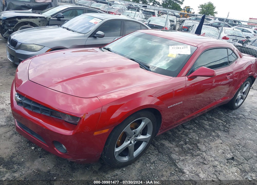 2013 CHEVROLET CAMARO 2LT VIN: 2G1FC1E3XD9147991