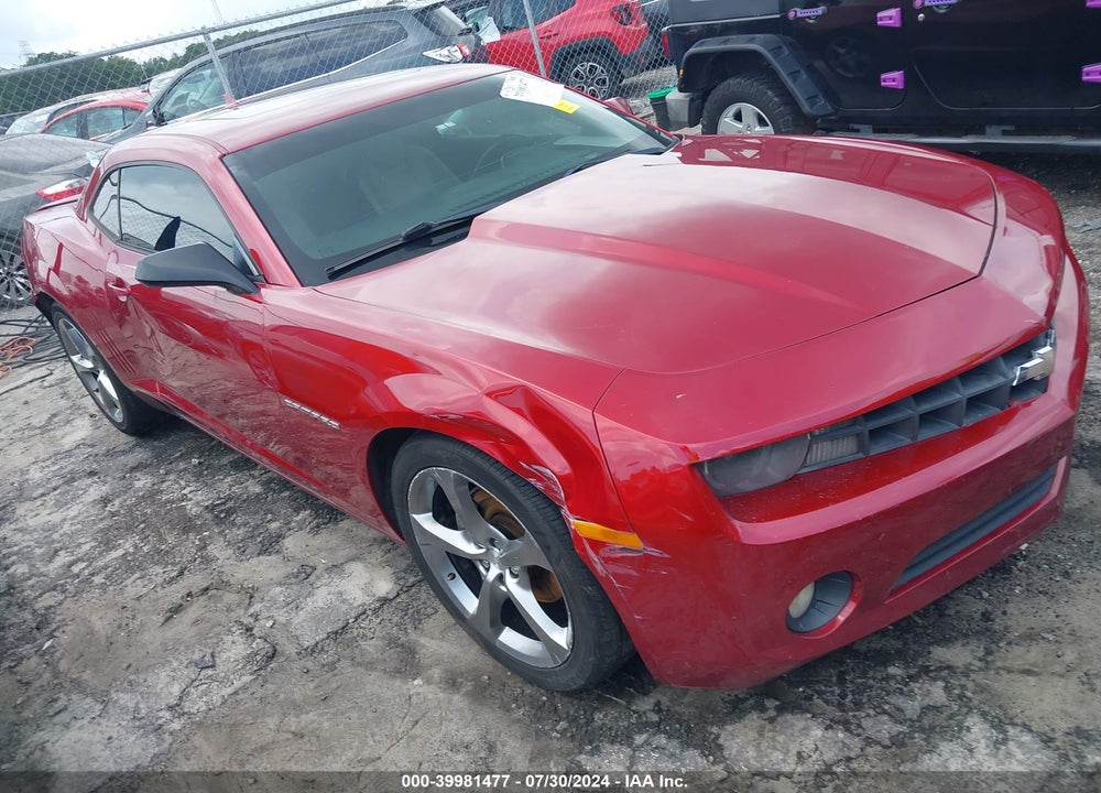 2013 CHEVROLET CAMARO 2LT VIN: 2G1FC1E3XD9147991