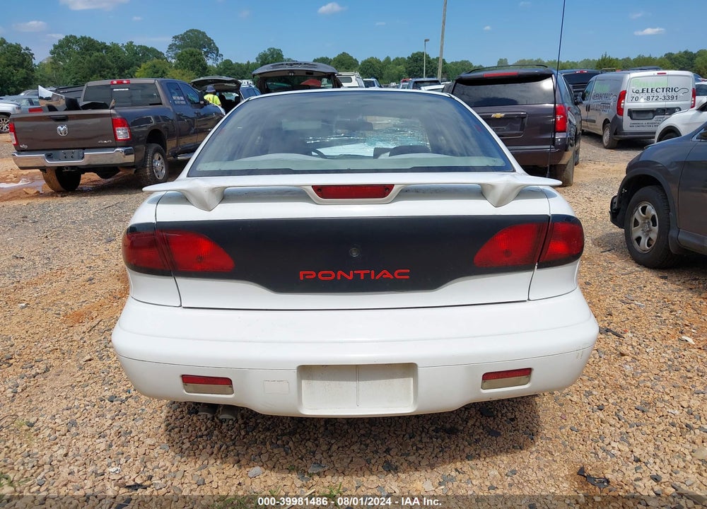 1999 PONTIAC SUNFIRE SE VIN: 1G2JB5245X7551459