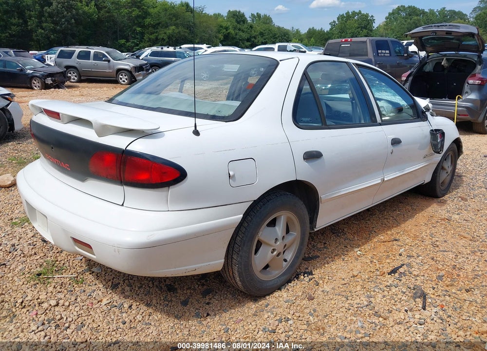 1999 PONTIAC SUNFIRE SE VIN: 1G2JB5245X7551459