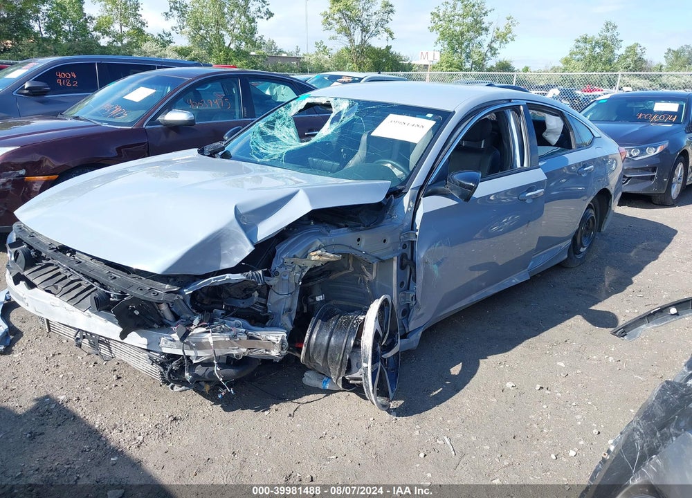 2022 HONDA ACCORD SPORT VIN: 1HGCV1F39NA053918