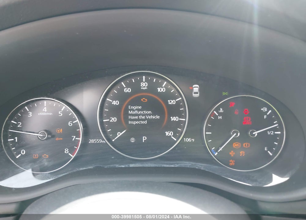 2021 MAZDA 3 PREFERRED VIN: 3MZBPACL8MM254040