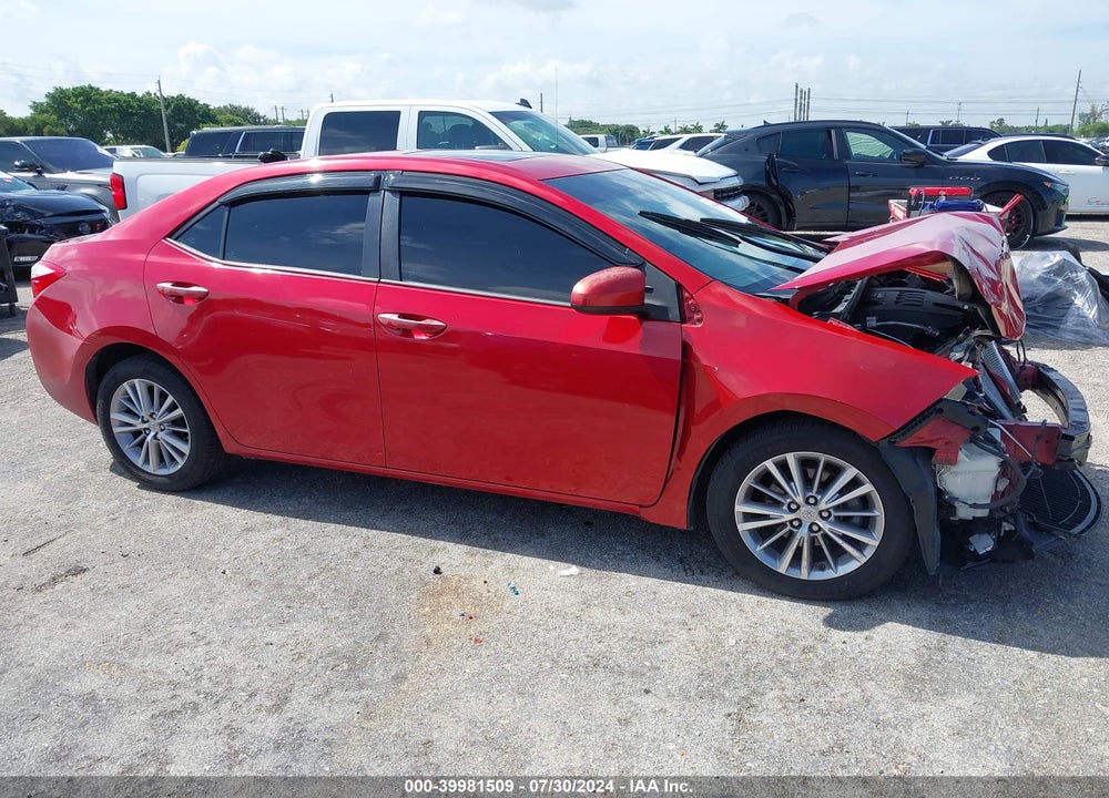 2014 TOYOTA COROLLA LE PLUS VIN: 2T1BURHE3EC173395