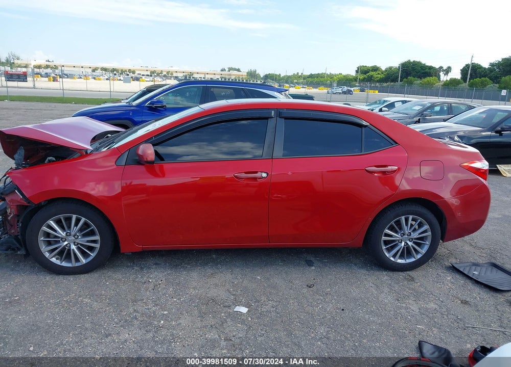 2014 TOYOTA COROLLA LE PLUS VIN: 2T1BURHE3EC173395
