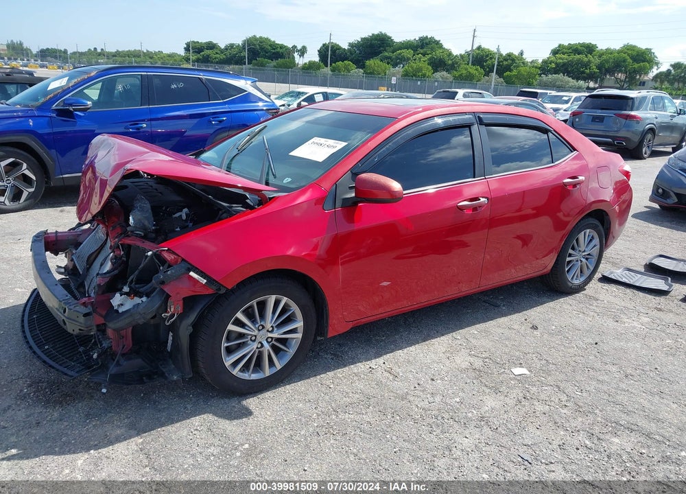 2014 TOYOTA COROLLA LE PLUS VIN: 2T1BURHE3EC173395