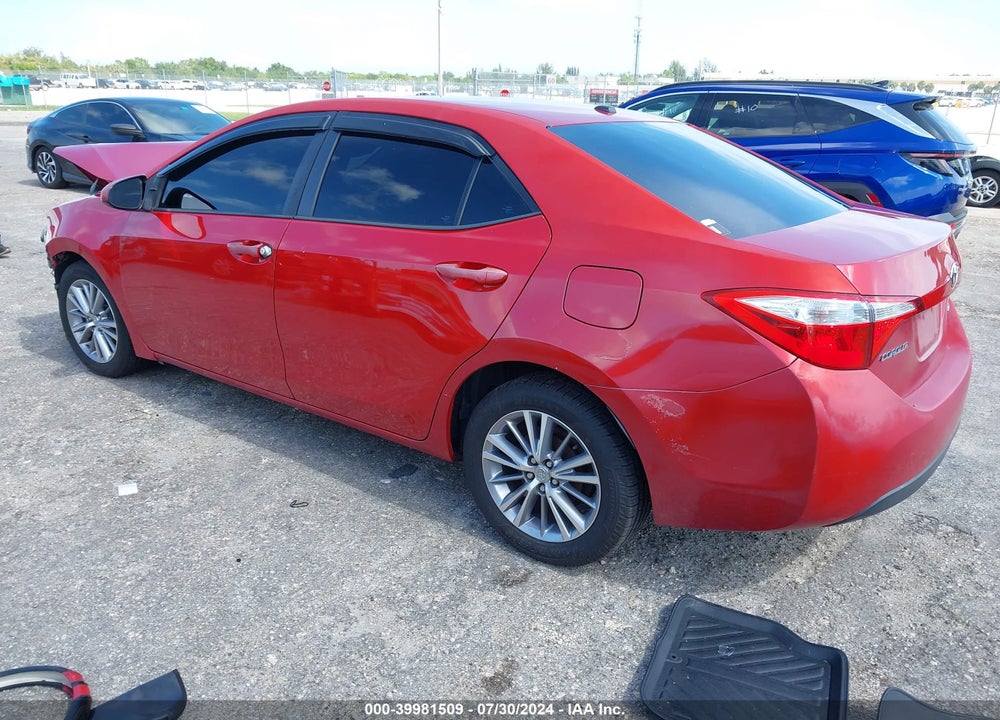 2014 TOYOTA COROLLA LE PLUS VIN: 2T1BURHE3EC173395