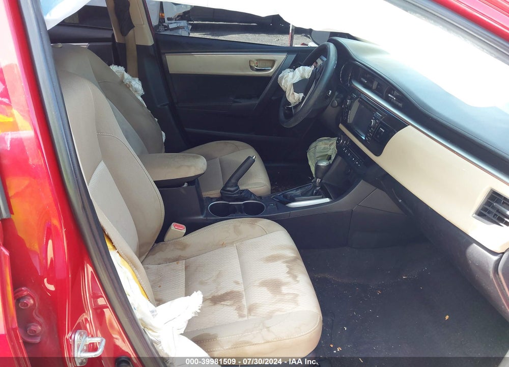 2014 TOYOTA COROLLA LE PLUS VIN: 2T1BURHE3EC173395