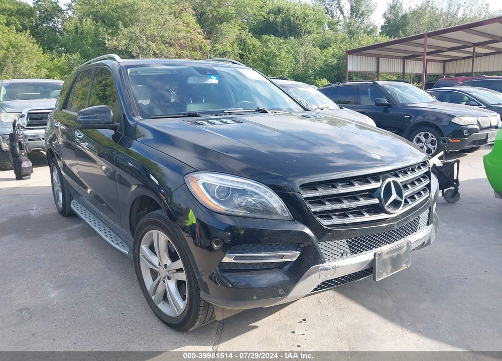 2013 MERCEDES-BENZ ML 350 4MATIC VIN: 4JGDA5HB0DA233650