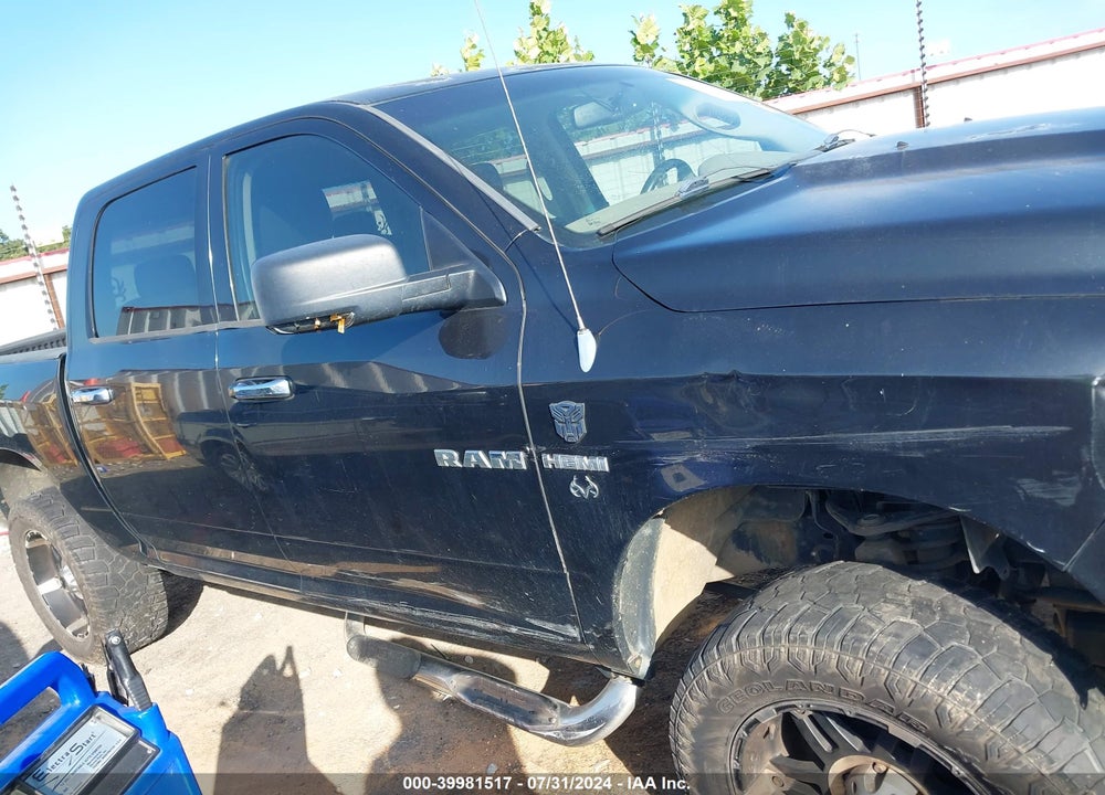 2009 DODGE RAM 1500 SLT/SPORT/TRX VIN: 1D3HV13T09S797911