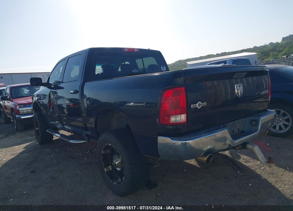 2009 DODGE RAM 1500 SLT/SPORT/TRX VIN: 1D3HV13T09S797911