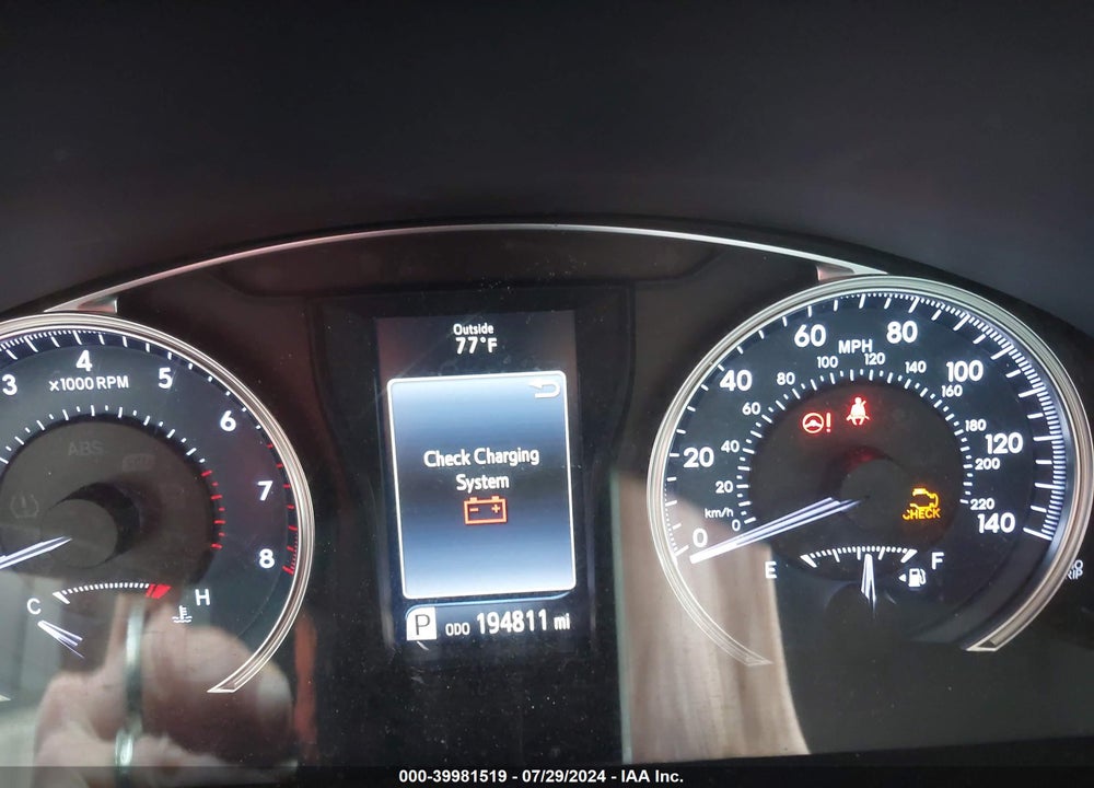 2015 TOYOTA CAMRY XLE VIN: 4T1BF1FK4FU898976