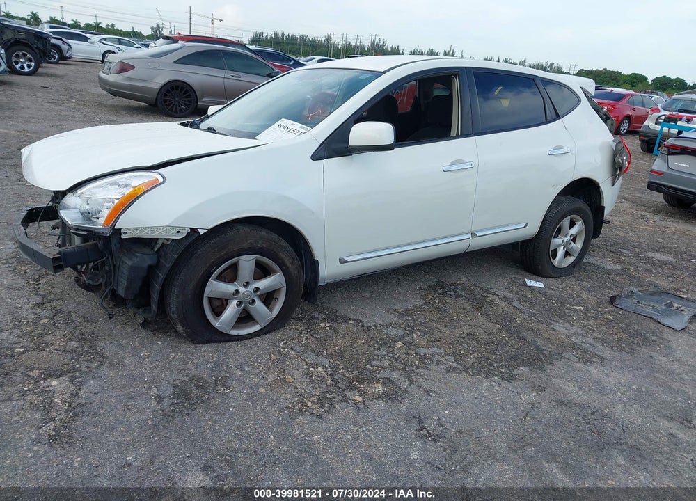2013 NISSAN ROGUE S VIN: JN8AS5MT6DW511669
