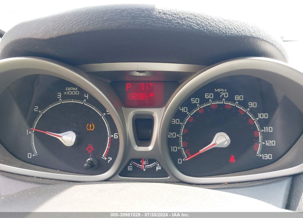 2012 FORD FIESTA SE VIN: 3FADP4BJ1CM215890