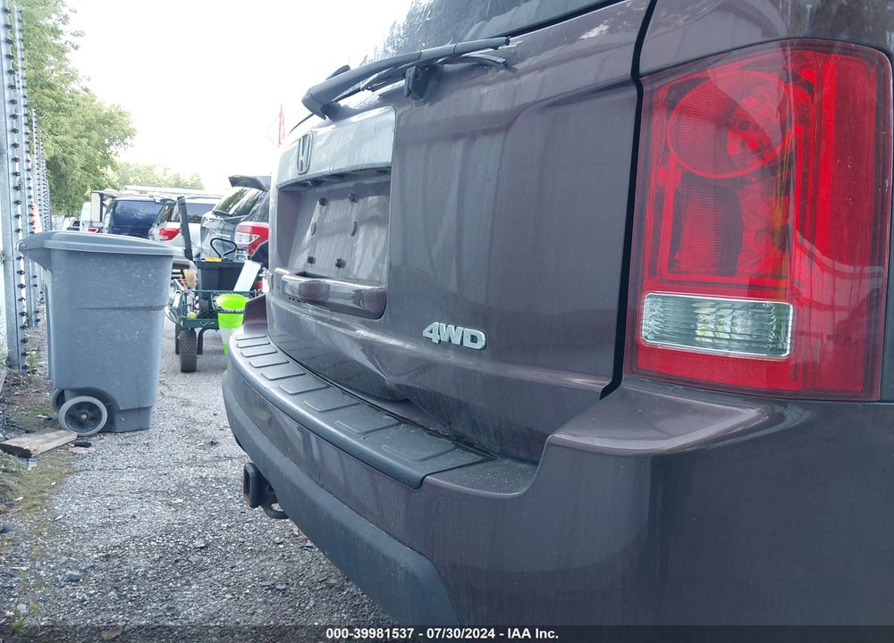2011 HONDA PILOT VIN: 5FNYF4H54BB062904