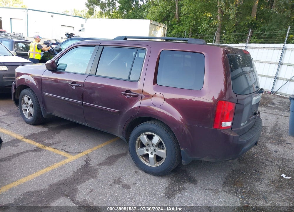 2011 HONDA PILOT VIN: 5FNYF4H54BB062904