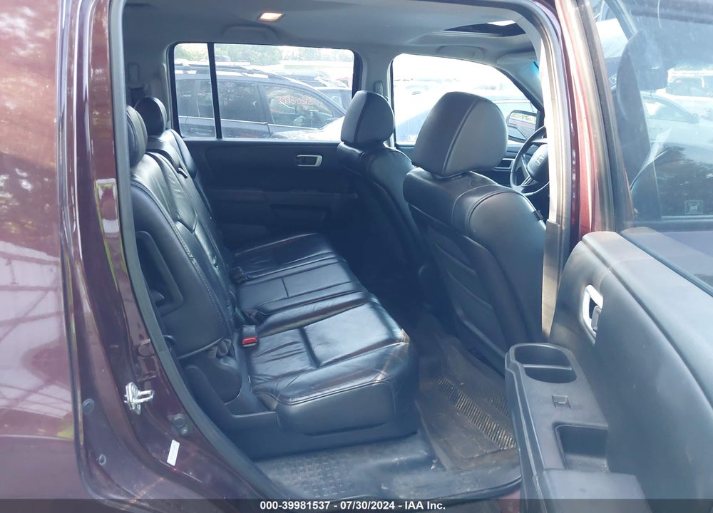 2011 HONDA PILOT VIN: 5FNYF4H54BB062904