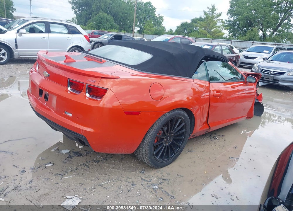 2011 CHEVROLET CAMARO 2LT VIN: 2G1FC3DD6B9199413