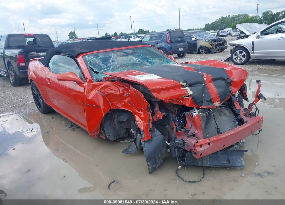 2011 CHEVROLET CAMARO 2LT VIN: 2G1FC3DD6B9199413
