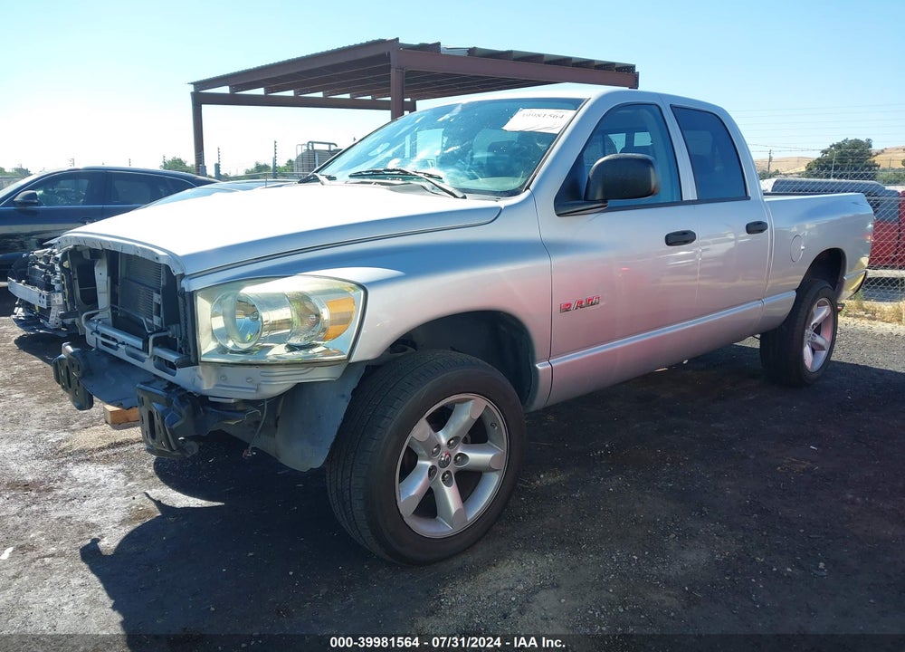 2008 DODGE RAM 1500 SLT VIN: 1D7HU18N38S557116