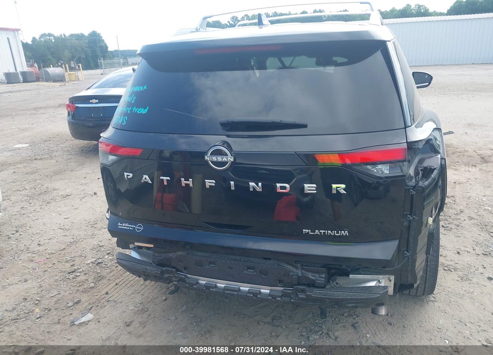 2023 NISSAN PATHFINDER PLATINUM FWD VIN: 5N1DR3DH8PC225263