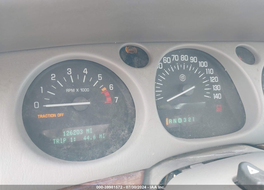 2003 BUICK LESABRE CUSTOM VIN: 1G4HP52K534199047
