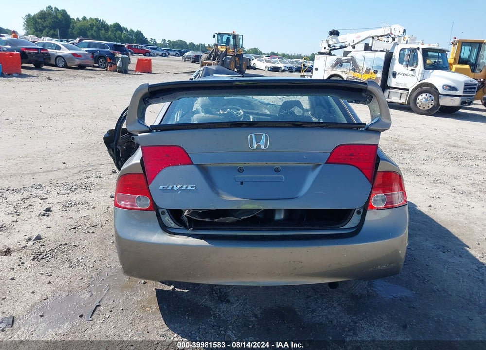 2007 HONDA CIVIC EX VIN: 1HGFA16887L060595