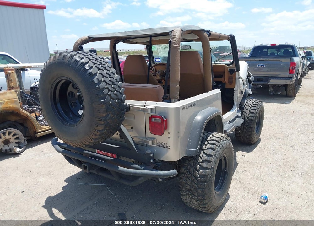 1995 JEEP WRANGLER / YJ SE VIN: 1J4FY29S8SP294528