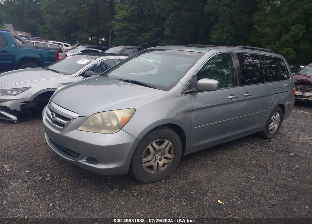 2006 HONDA ODYSSEY EX-L VIN: 5FNRL38706B034872