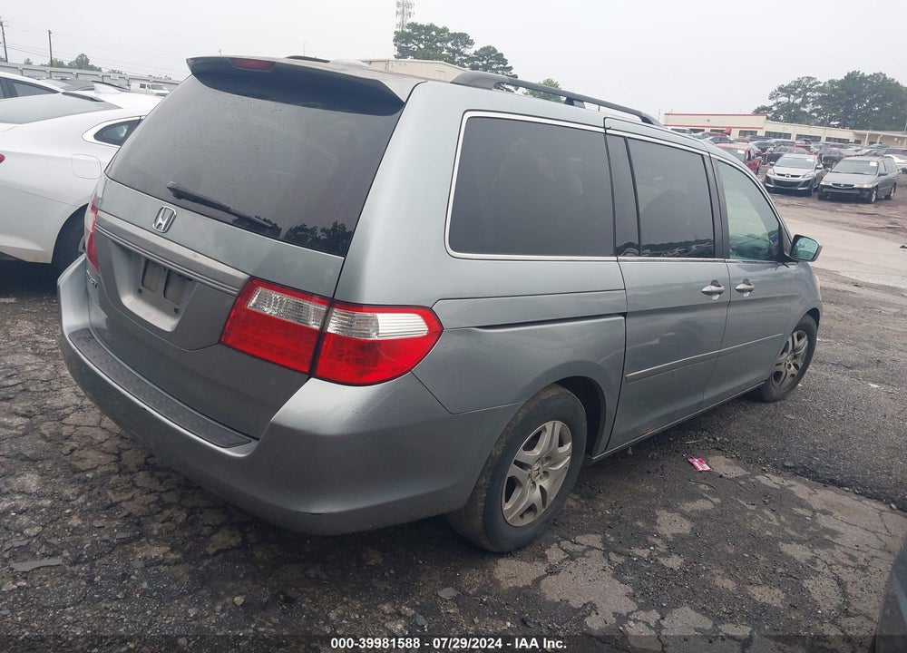 2006 HONDA ODYSSEY EX-L VIN: 5FNRL38706B034872