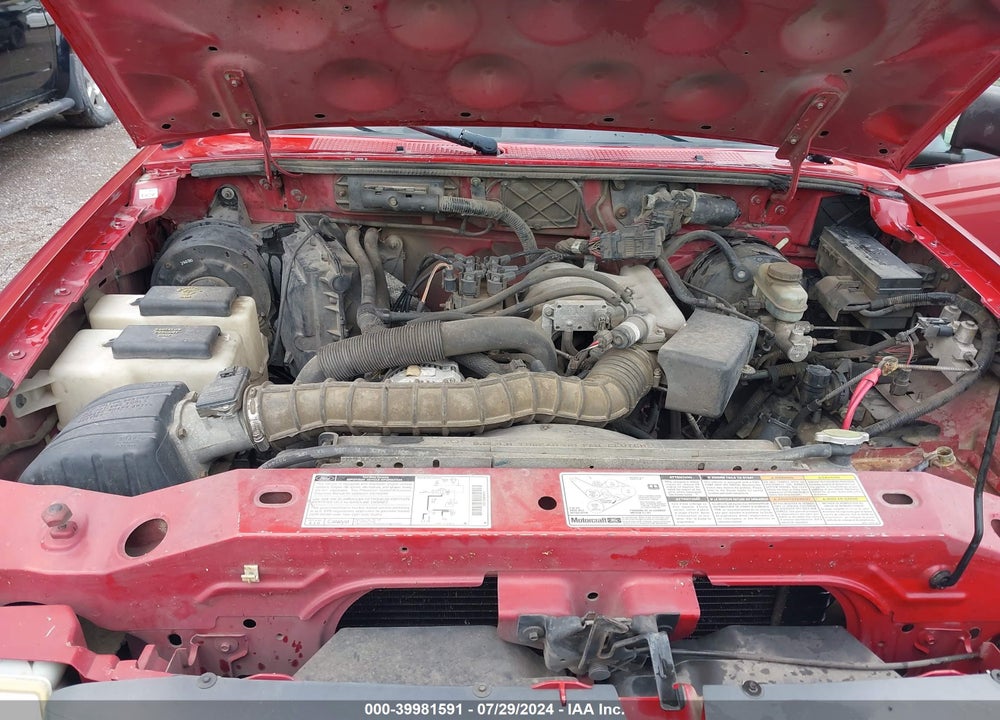 2000 FORD RANGER XL/XLT VIN: 1FTYR14V0YTB21285
