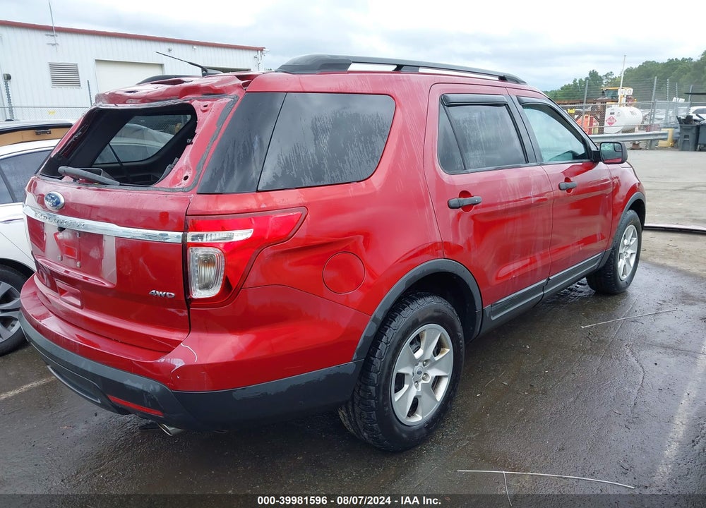 2013 FORD EXPLORER VIN: 1FM5K8B8XDGC78818