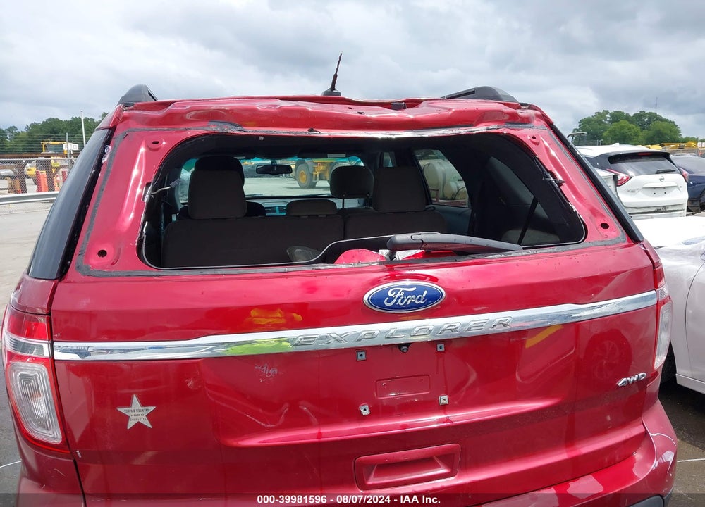 2013 FORD EXPLORER VIN: 1FM5K8B8XDGC78818