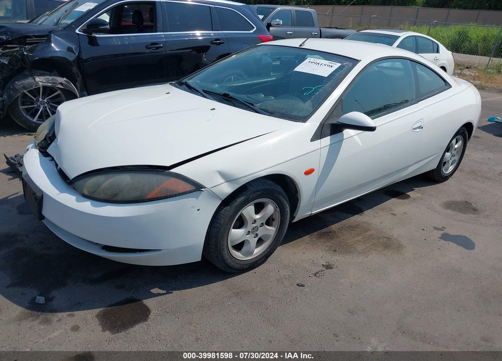 1999 MERCURY COUGAR V6 VIN: 1ZWFT61L9X5646768