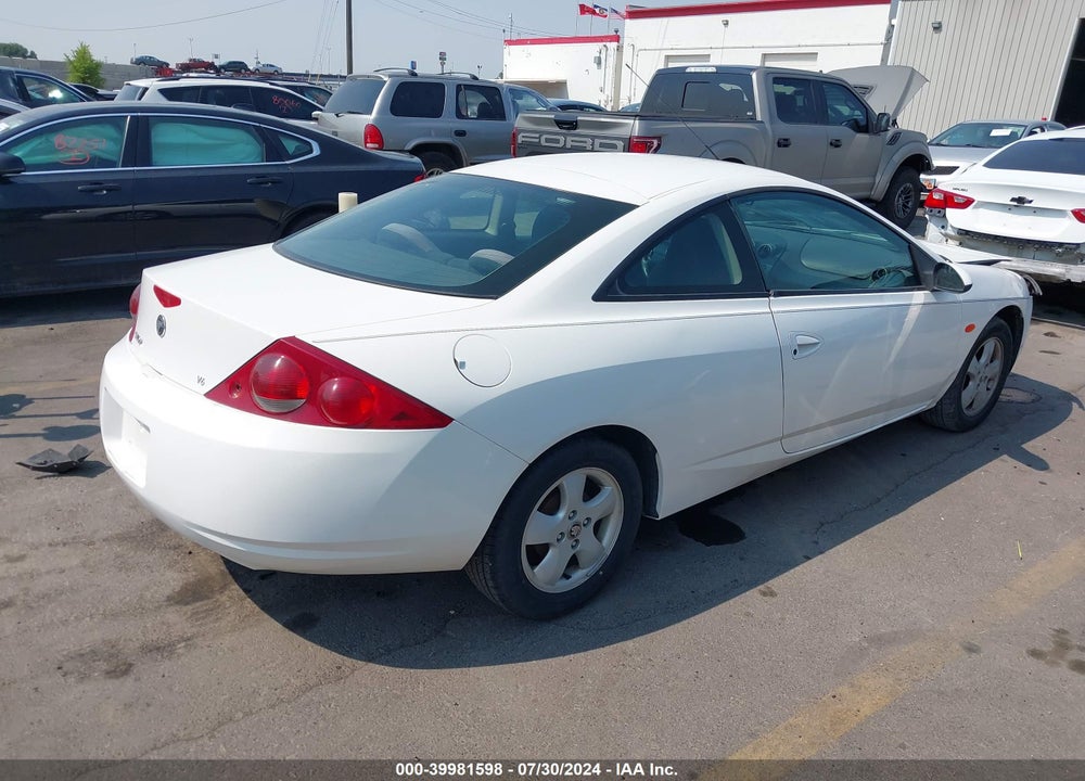 1999 MERCURY COUGAR V6 VIN: 1ZWFT61L9X5646768