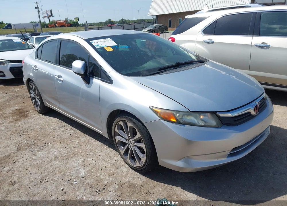 2012 HONDA CIVIC LX VIN: 2HGFB2F58CH548915