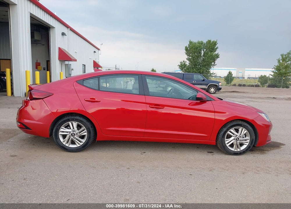 2020 HYUNDAI ELANTRA SEL VIN: 5NPD84LF2LH509645